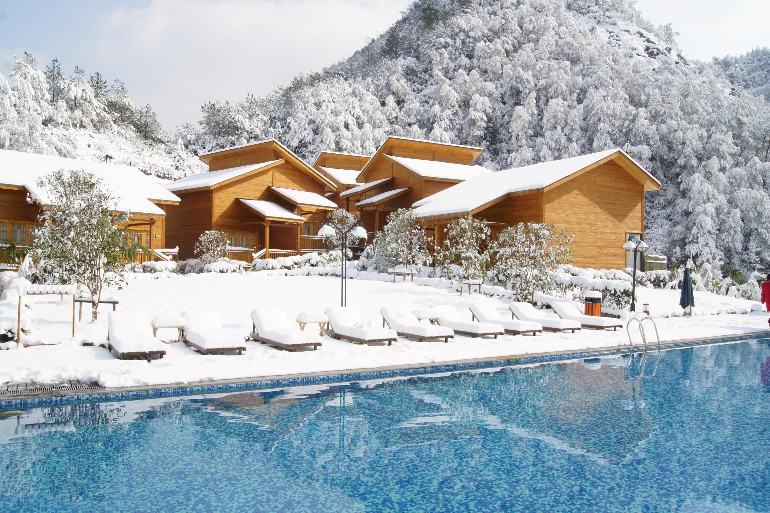 Hot Spring in Huangshan