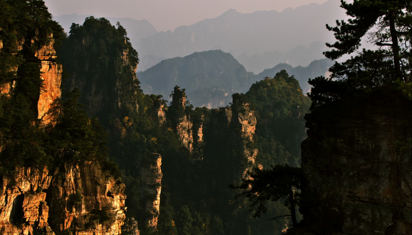 Sunset at Yangjiajie.jpg