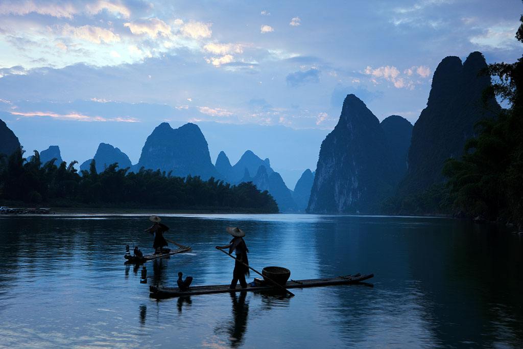 Yangshuo Bamboo Rafting